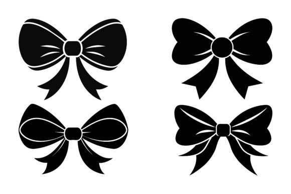 Black Silhouette, Bow, Isolated Object: A Practical Guide to Design Integration