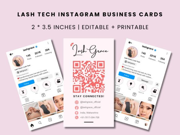 Elevate Your Brand with Lash Tech Instagram Business Cards: The Ultimate Guide to Digital and Physical Networking