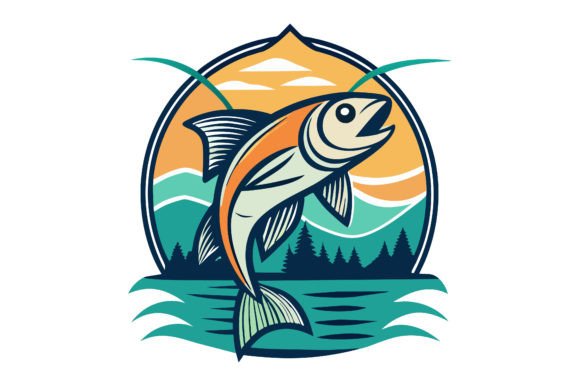 Fishing Silhouette Vector