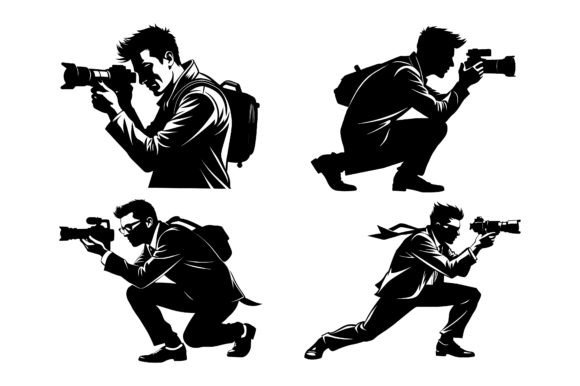 Photographer Striking Stylish Pose: A Guide to Choosing and Using the Right Design Elements