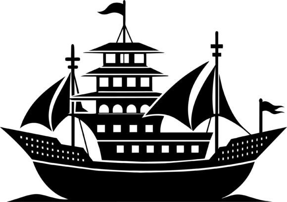Ship Vector Design: Elevating Brand Identity with Nautical Precision
