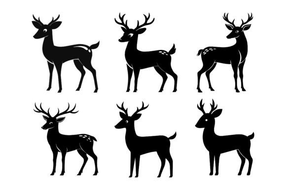 Simple Deer Black Vector Design: A Practical Tool for Creative and Business Workflows