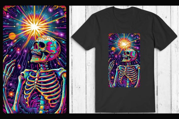 Skeleton with Colorful Background: Why Resolution and Format Matter More Than You Think