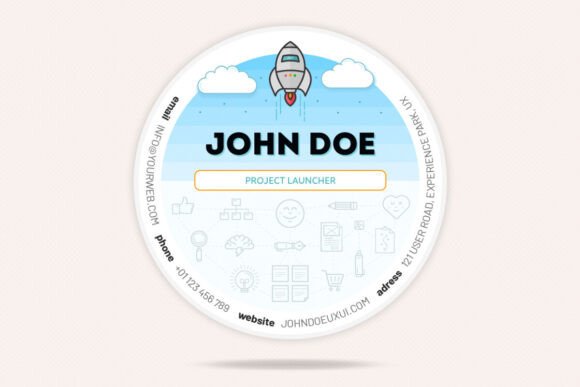 UX Circle Business Cards V01